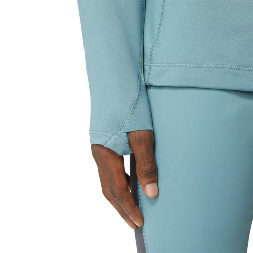 Лонгслив ASICS WINTER RUN 1/2 ZIP MID LAYER муж. голубой S