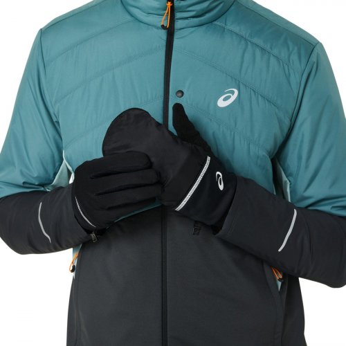 Перчатки ASICS WIND-BLOCK RUNNING GLOVES уни. черный M