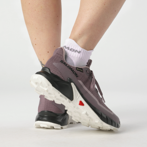 Кроссовки Salomon ALPHACROSS 5 GTX W жен. фиолетовый 7