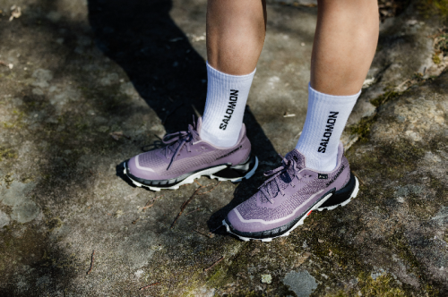 Кроссовки Salomon ALPHACROSS 5 GTX W жен. фиолетовый 7