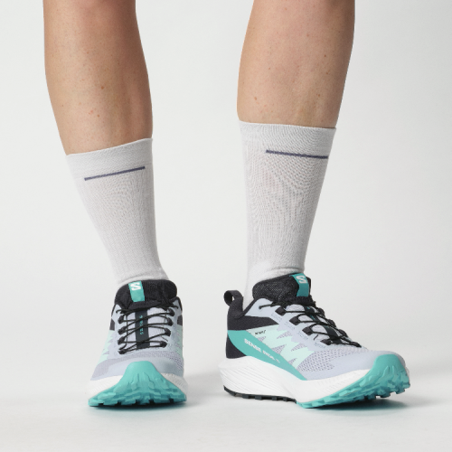 Кроссовки Salomon SENSE RIDE 5 W жен. бирюзовый 6.5