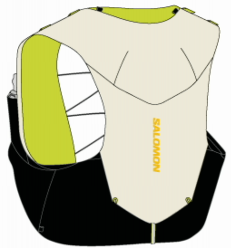 Рюкзак Salomon ADV SKIN 5 SET уні. білий M