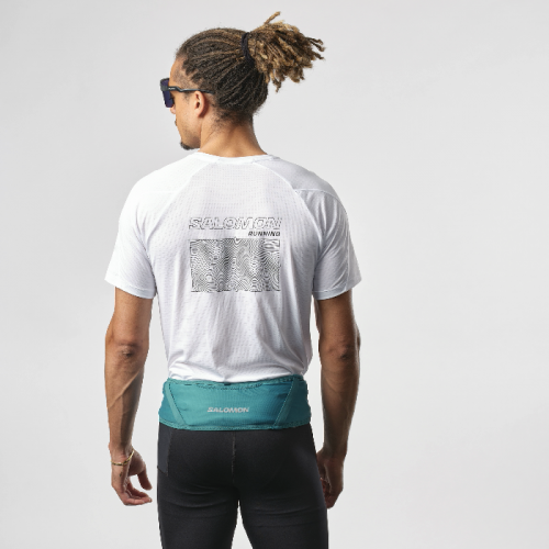 Сумка-пояс Salomon PULSE BELT уни. голубой L
