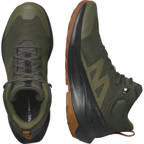 Черевики Salomon ELIXIR ACTIV MID GTX чол. зелений 11
