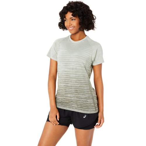 Футболка ASICS SEAMLESS SS TOP жін. сірий XS