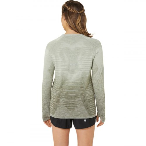 Лонгслив ASICS SEAMLESS LS TOP жен. серый XS