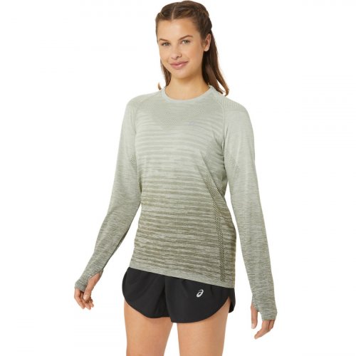 Лонгслив ASICS SEAMLESS LS TOP жен. серый XS