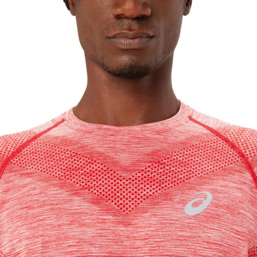 Лонгслив ASICS SEAMLESS LS TOP муж. красный S