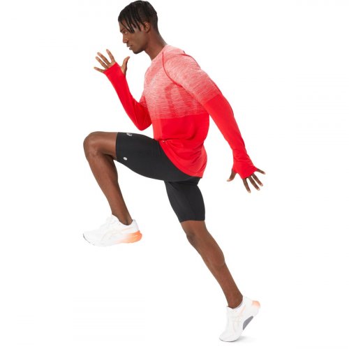 Лонгслив ASICS SEAMLESS LS TOP муж. красный S