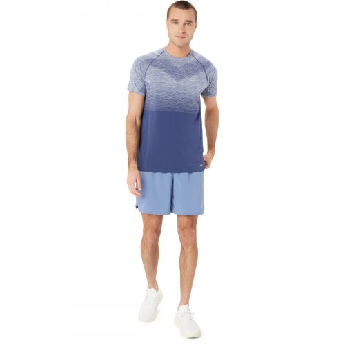 Футболка ASICS SEAMLESS SS TOP чол. синій S