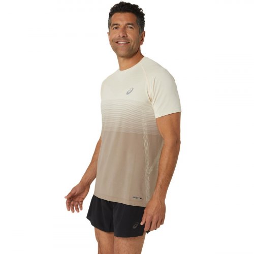Футболка ASICS SEAMLESS SS TOP муж. бежевый S