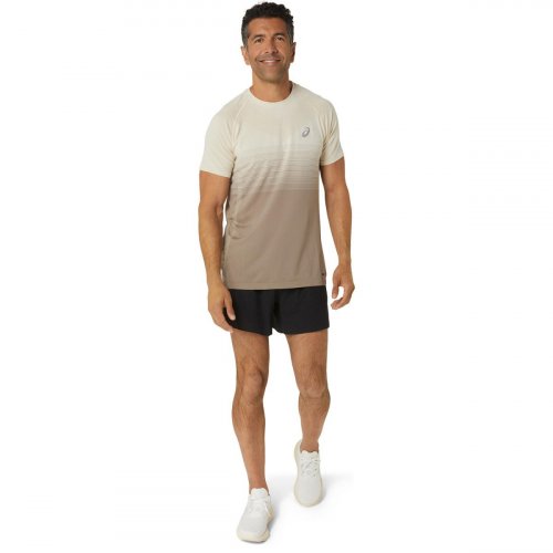 Футболка ASICS SEAMLESS SS TOP муж. бежевый S