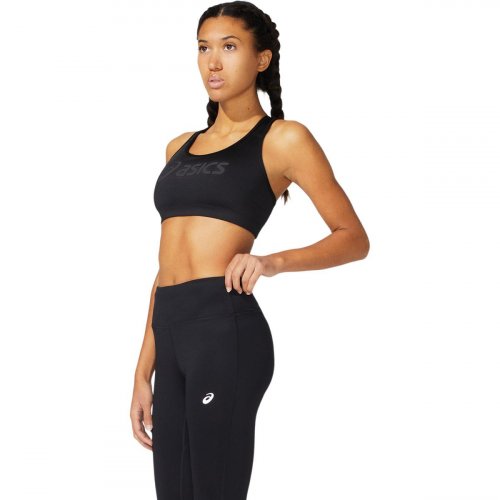 Бра ASICS CORE ASICS LOGO BRA жен. черный XS