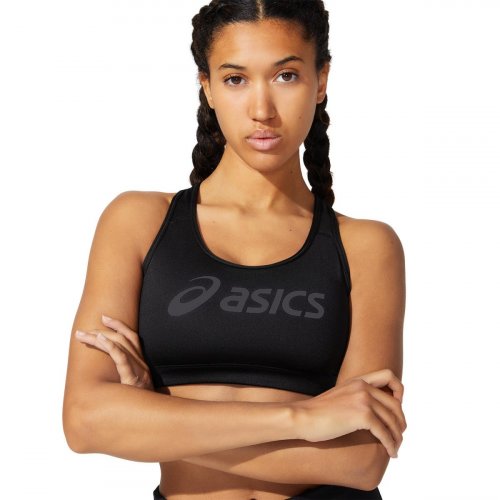 Бра ASICS CORE ASICS LOGO BRA жен. черный XS