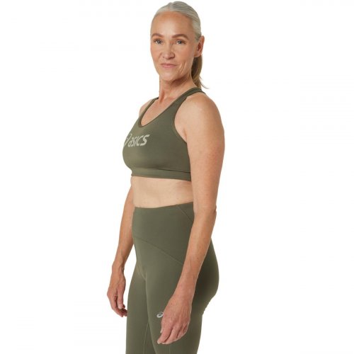 Бра ASICS CORE ASICS LOGO BRA жін. зелений XS