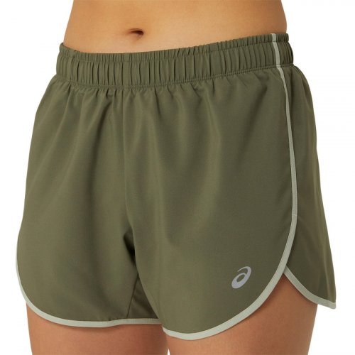 Шорты ASICS ICON 4IN SHORT жен. зеленый M