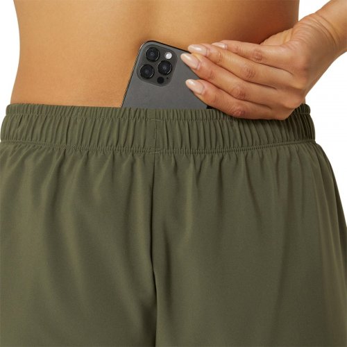 Шорты ASICS ICON 4IN SHORT жен. зеленый M