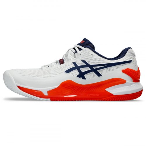 Кросівки ASICS GEL-RESOLUTION 9 CLAY чол. білий 12
