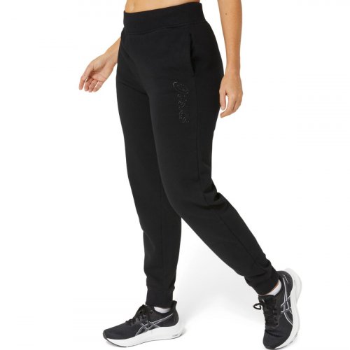 Брюки ASICS LOGO SWEATPANT жен. черный XS