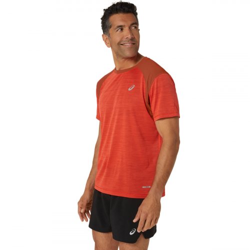 Футболка ASICS ROAD SS TOP чол. червоний S