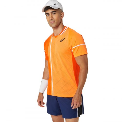 Футболка ASICS MEN MATCH ACTIBREEZE SS TOP чол. помаранчевий S