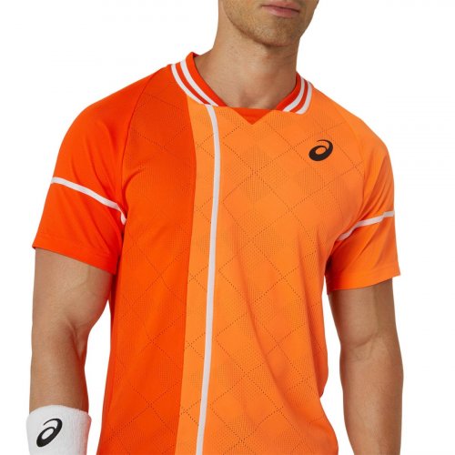 Футболка ASICS MEN MATCH ACTIBREEZE SS TOP чол. помаранчевий S