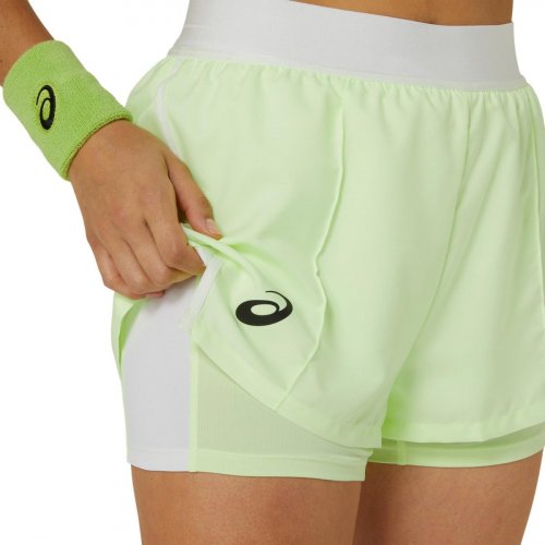 Шорты ASICS WOMEN MATCH SHORT жен. зеленый S
