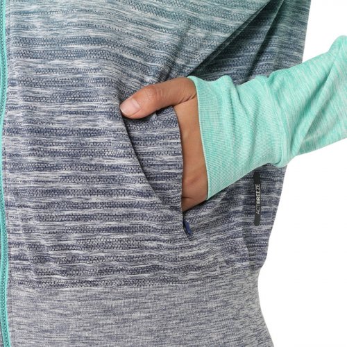 Куртка ASICS NAGINO RUN SEAMLESS JACKET жен. голубой XS