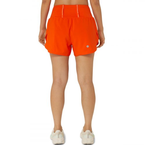 Шорты ASICS ROAD 3.5IN SHORT жен. красный XS