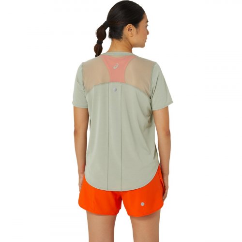 Футболка ASICS ROAD SS TOP жен. серый XS