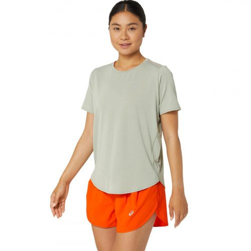 Футболка ASICS ROAD SS TOP жен. серый XS