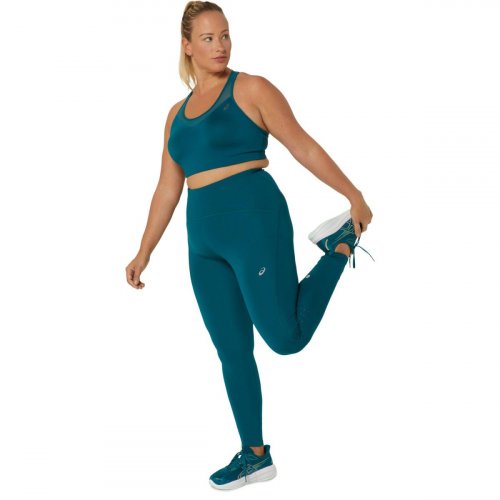 Тайтсы ASICS ROAD HIGH WAIST TIGHT жен. зеленый S
