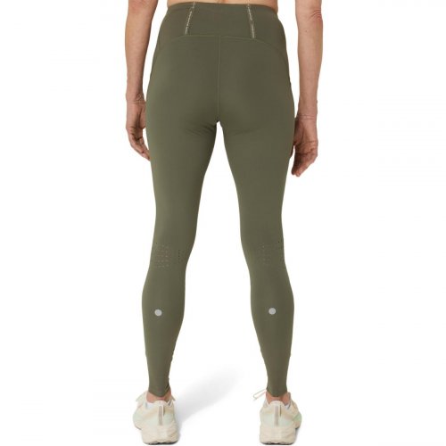 Тайтсы ASICS ROAD HIGH WAIST TIGHT жен. зеленый M