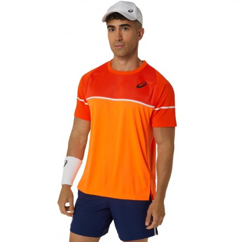 Футболка ASICS MEN GAME SS TOP чол. помаранчевий XL