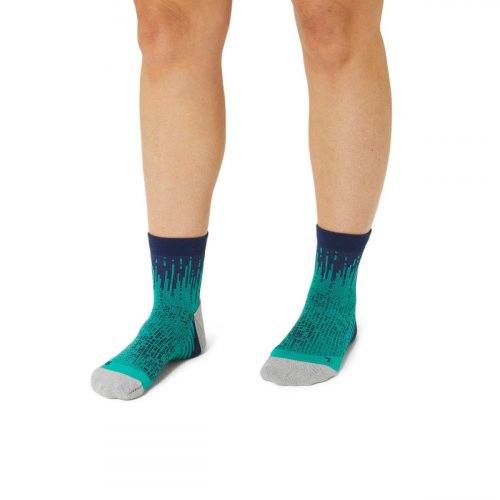 Шкарпетки ASICS PERFORMANCE RUN SOCK QUARTER уні. зелений III