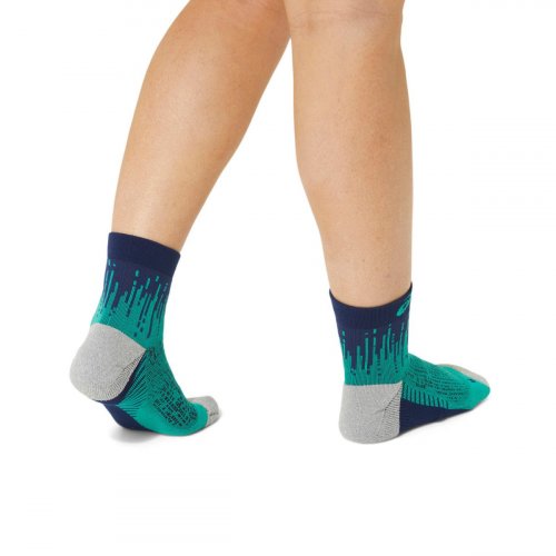 Шкарпетки ASICS PERFORMANCE RUN SOCK QUARTER уні. зелений III