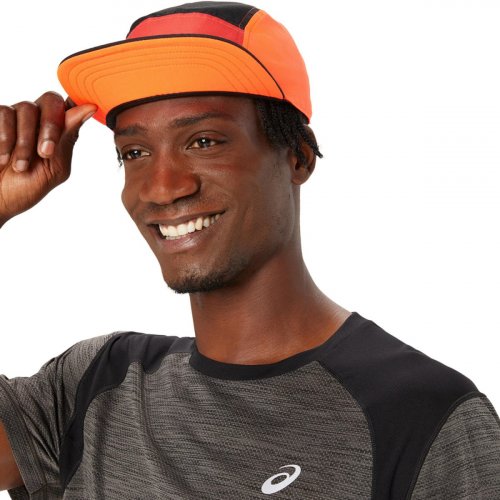 Кепка ASICS ASICS 5 PANEL CAP уни. красный OS