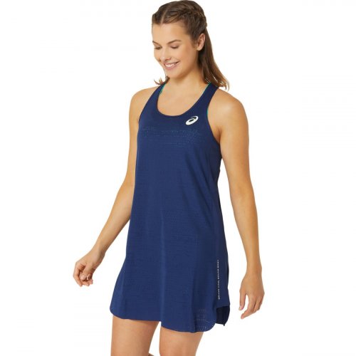 Платье ASICS NAGINO TENNIS ACTIBREEZE DRESS жен. синий XS