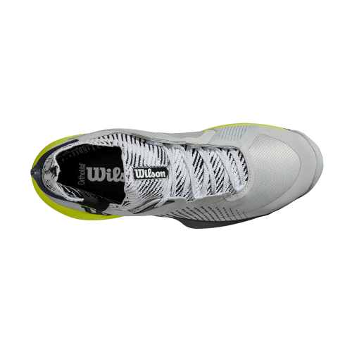 Кросівки Wilson чол. KAOS RAPIDE SFT 2024 PEARL сірий/чорний/жовтий 10US