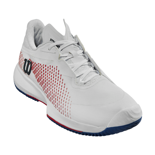 Кроссовки Wilson муж. KAOS SWIFT 1.5 2024 WH/RD белый/красный 9.5US