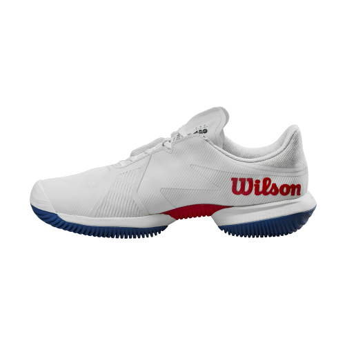 Кроссовки Wilson муж. KAOS SWIFT 1.5 2024 WH/RD белый/красный 9.5US