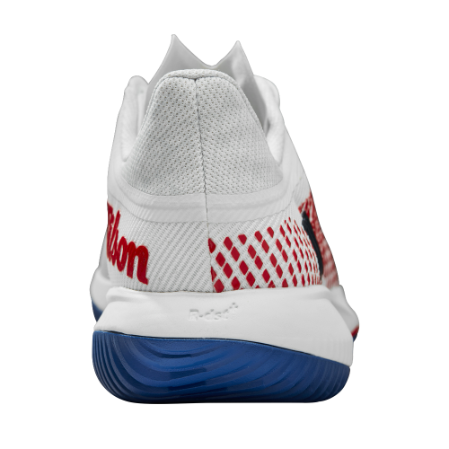 Кроссовки Wilson муж. KAOS SWIFT 1.5 2024 WH/RD белый/красный 9.5US