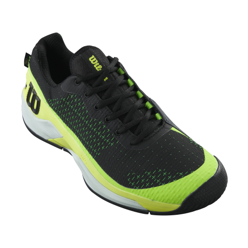 Кроссовки Wilson муж. RUSH PRO EXTRA DUTY BK/GREEN/YEL чёрный/зелёный/жёлтый 12US