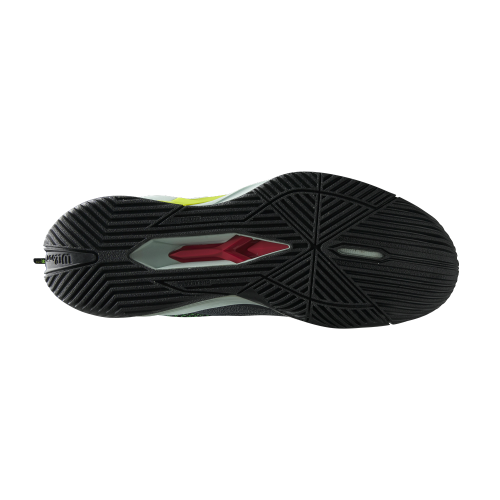 Кроссовки Wilson муж. RUSH PRO EXTRA DUTY BK/GREEN/YEL чёрный/зелёный/жёлтый 12US