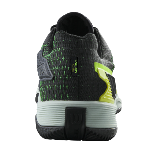 Кроссовки Wilson муж. RUSH PRO EXTRA DUTY BK/GREEN/YEL чёрный/зелёный/жёлтый 12US