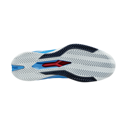 Кросівки Wilson чол. RUSH PRO 4.0 CLAY FRENCHBLUE/WH блакитний/білий 9US