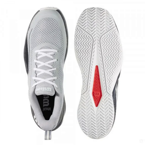 Кросівки Wilson чол. RUSH PRO LITE BL сірий/чорний 10.5US