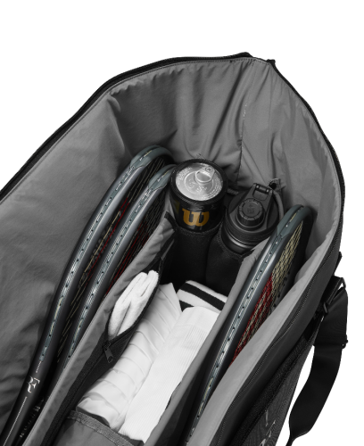 Сумка W RF PRACTICE RACQUET BAG BLACK Чорний