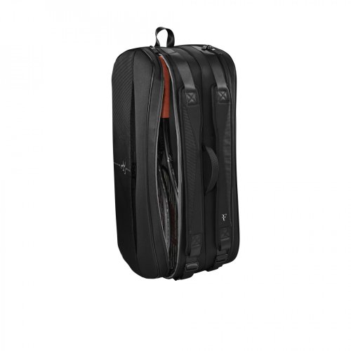 Чехол W RF TOURNAMENT RACQUET BAG 9PK BLACK Черный