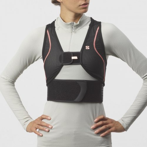 Захист спини Salomon FLEXCELL PRO W 24-25 синій/чорний/персиковий L